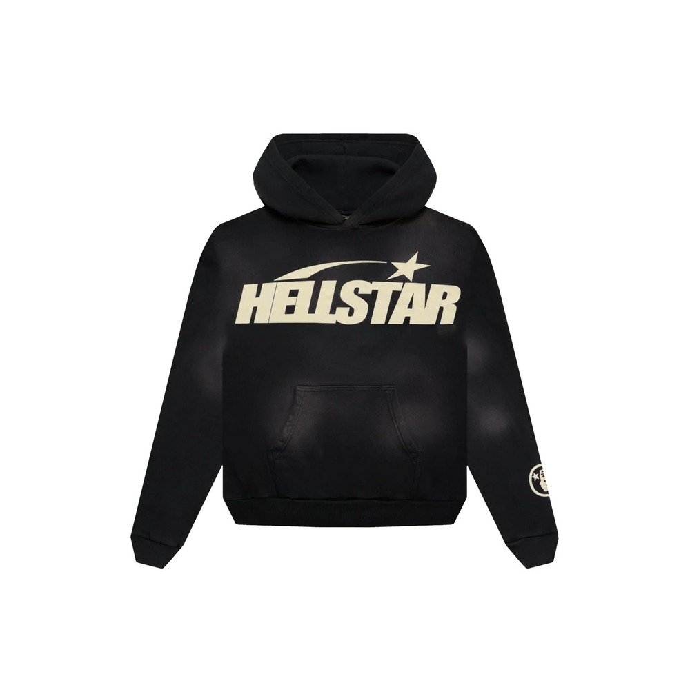 Hellstar Uniform Hoodie Smoke Black Small New With Tags
